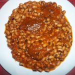 Beans with meat