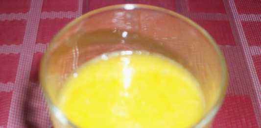 Mangue Ananas Orange smoothie
