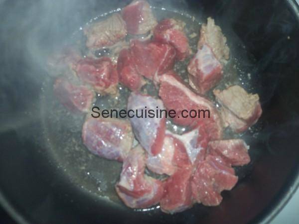 Thiéré Yapp - Couscous sénégalais à l'agneau - Aistou Cuisine