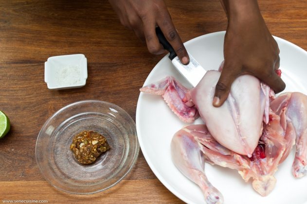 Yassa guinaar yassa au poulet Senecuisine cuisine sénégalaise