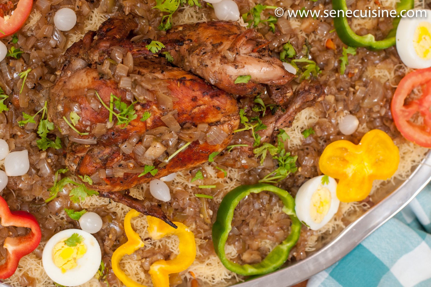 Vermicelles au poulet à la sénégalaise - Aistou Cuisine